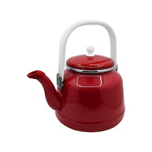 Orcamp Retro Emaye Kamp Çaydanlığı Kırmızı Out-1551 Çok Renkli