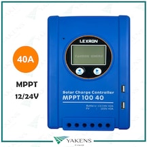 Lexron 40 Amper Mppt 12/24V Solar Şarj Cihazı 40A 12/24 Volt Mppt Regülatör