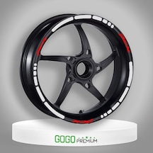 Reflektör Beyaz I Honda Pcx Uyumlu 1 Set Jant Şeridi