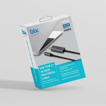 Bıx 1.8metre Bx02hb Pro Typec-hdmı Dönüştürücü Kablo-214008