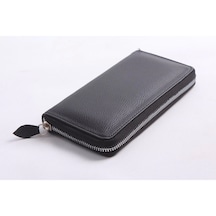 Ozka Leather Collection Telefon Bölmeli Deri Cüzdan El Çantası Portföy - Anahtarlık Hediye