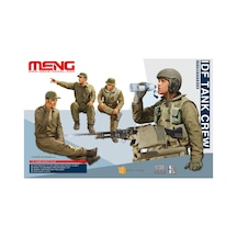 1/35 Idf Tank Mürettebatı 4 Adet Figür Maketi, Meng Hs002