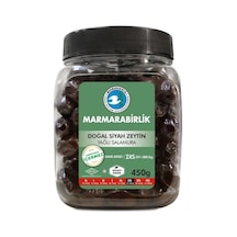 Marmarabirlik Doğal Siyah Zeytin 450 G