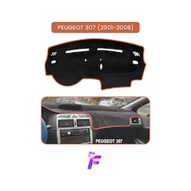 Peugeot 307 2001-2008 Araca Özel Torpido Örtüsü Ön Göğüs Kılıfı Tam Koruma Oto Aksesuar T94 Torpido Halısı