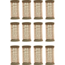 Tedar Hayalet İplik 200 Metre Şeffaf Boncuk Düğme İpi 12 Adet - Royaleks Najmaddin (No:1) 8.5Cm X 10.5 Cm