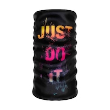 Bebo Store Extreme Spor Motor Ve Bisiklet Kullananlara Özel Desenli Buff Boyunluk Bandana Balaklava - Justdoit 1 Siyah