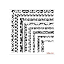 Hdm196 Home Dekor Stencil 25x25
