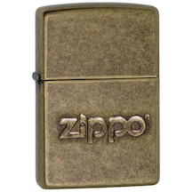 Zippo Çakmak 28994-000003 Zippo Stamp Antiqued Brass
