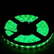 Ledwell 5050-3 Dış Mekan Yeşil Dc12v 60 Led 5mt Şerit Led