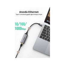 Type-c Ethernet Dönüştürücü Adaptör