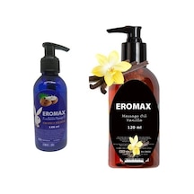Eromax Hindistan Cevizi Aromalı Yenilebilen Masaj Yağı + Çikolatalı Yenilebilir Masaj Yağı 2 Adet Set