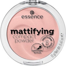 Essence Mattifying Compact Pudra 10 Light Beige - Yüz Pudrası