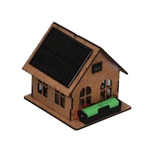 Güneş Panelli Ev Yapım Seti - Stem Bilim Seti Kendin Yap Demonte Diy Set