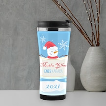 Yıl Kardan Adam Termos Mug