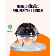 Kozmik Işık Efektli Projeksiyonlu Nemlendirici Gece Işığı Çok Renkli 55424191
