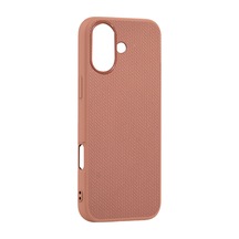 Joko İphone 16 Karel Silikon Kapak - Kahverengi