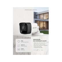 Ds-2ce16dot-exıpf 3.6 Mm Sabit Lens 4ın1 2 Mp Ahd Bullet Kamera - 891179554