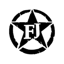Fj Army Star Sticker 20 X 20 Cm