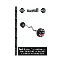 Özel Üretim Fitness Bireysel Alet Drd-z-45 Kg Barbell Z Olimpik Dambıl 45 Kg