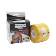 Kinesio Band Sporcu Bandı 5 CM x 5 M Sarı