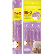 Me-o Creamy Kedi Ödül Maması Deniz Tarağı Ve Ton Balığı 15 Gr