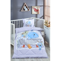 Komfort Home V24 %100 Pamuklu Silikon Elyaf Bebek Yorgan Seti