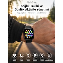 Telefon Görüşmesi Destekli, Nabız Ölçümü Ve Uyku Analizi Özelliklerine Sahip Akıllı Saat