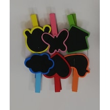 Desenli Notlu Mandal 6'lı Set-10 Paket