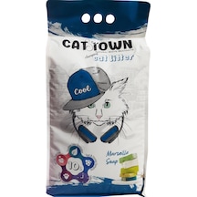 Cat Town Marsilya Sabunlu İnce Taneli Topaklaşan Kedi Kumu 10 L