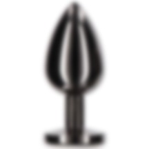 Fastieshop Siyah Alüminyum Anal Plug Büyük