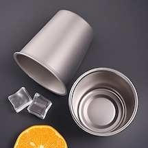 Jokmae Titanyum Seyahat Kupası Kamp Ve Yürüyüş İçin Ideal Çok Renkli