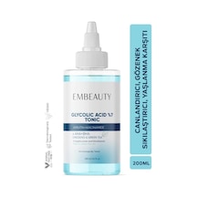 Embeauty Leke Karşıtı Canlandırıcı Ve Gözenek Sıkılaştırıcı Glikolik Asit Tonik 200 Ml