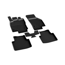 Ferrous Autoaccessories Skoda Scala İle Uyumlu 4d Havuzlu Kauçuk Paspas 2019 Ve Üstü Açık Bej