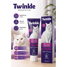 Twinkle Relax Paste Kedi Malt Macunu 100 Gr 12'li Paket
