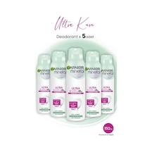 Mineral 48 Saat Ultra Kuru Sprey Deodorant 150 Ml X 5 Adet