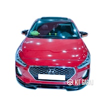 Kit Garaj Hyundai I30 2017 Makyajlı Ön Ek Plastik Sportif & Dayanıklı Tasarım Boyasız
