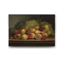 Natürmort Kanvas Tablo - 90x60cm 7/8 Yaş
