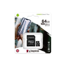 Kıngston 64Gb Micro Sd Canvas Plus Sdcs2/64Gb