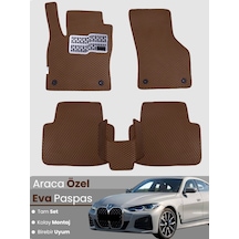 Bmw 4 Serisi G26 Gran Coupe 2020-2025 Uyumlu Eva Paspas Tam Set Araca Özel,su Geçirmez 598