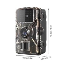 Ankatek Fotokapan Kamera 12mp 1080p Doğa Ve Outdoor Gece Görüşlü K Yeşil Yeşil