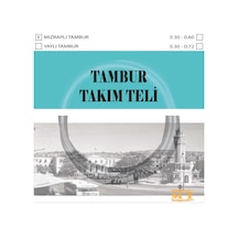 Tambur Teli Mızraplı Fosfor Bronz