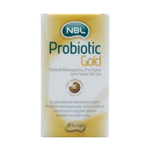 Probiotic Gold Probiyotik, Lif Ve Vitamin İçeren Takviye Edici Gıda 20 Toz Saşe