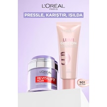 L'Oréal Paris Revitalift Filler Nemlendirici Yüz Kremi 50 Ml + Glotion Doğal Işıltı 901 Fair Glow 40 Ml pktpresscreamakyaj3-11258