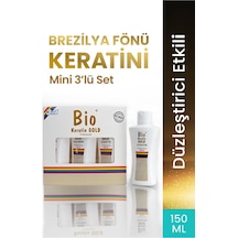 Bio Keratin Gold Brezilya Fönü Keratini 3 x 150 ML