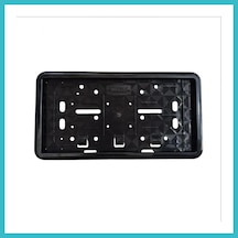 Bezos Çerçeveli Motosiklet Plakalık Plaka Altlığı Siyah 26x17cm 1 Adet Dfnbez