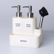 Grooved İkili Sıvılı Fırçalı Süngerlik İnci