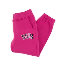 U.S. Polo Assn. Kız Çocuk Pembe Şardonlu Jogger Eşofman Altı 50317893-VR041