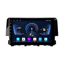 Honda Civic 2016-2021 Android Multimedya Carplay Android Auto Navigasyon Kameralı 6gb Ram 64gb 9"
