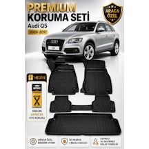 Audi Q5 2015 Model Uyumlu 3d Araca Özel Havuzlu Paspas+bagaj Havuzu Birebir Uyum