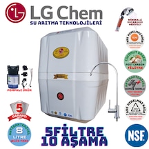 Lg Chem Cool Beyaz 8lt 5fl Pompalı 10 Aşama Su Arıtma Cihazı